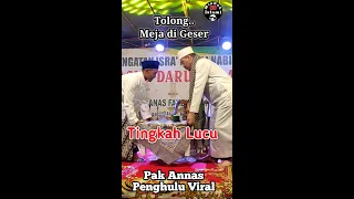 pak anas penghulu viral angkat meja || pak anas penghulu lucu terbaru #sorts