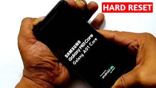 Samsung A01 Core/M01 Core Hard Reset |Pattern Unlock |Factory Reset Easy Trick With Keys