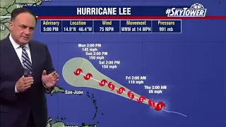 Hurricane Lee officially forms over the Atlantic, expected to become dangerous hurricane by the week