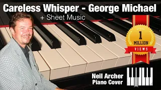 Careless Whisper - George Michael / Wham! - Best Piano Cover + Sheet Music