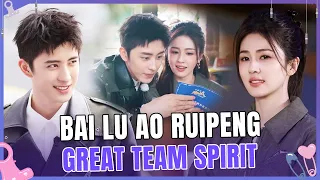 【Champion Duo🏆】Bai Lu and Ao Ruipeng are such a great team✨Both smart and hardworking~