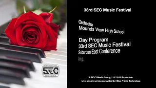 33rd SEC Music Festival Mounds View Orchestra February 3, 2020