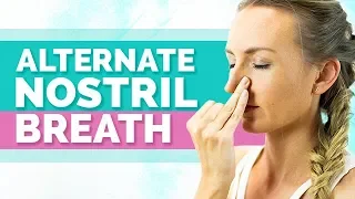 Alternate Nostril Breathing Technique Tutorial | Nadi Shodhana Pranayama - Yoga Breathing