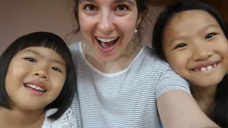 Practicing English/Vietnamese with my Nieces! (SO CUTE) 🥰😅😊