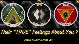 🤔  Their *TRUE* Feelings  About You!? 😩 ✨ 🤯   👀 Tarot Psychic Reading! 💯  🎯  Pick a Card