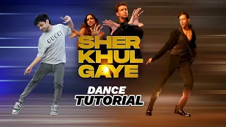 Sher Khul Gaye Dance Tutorial | Hrithik Roshan - Fighter | Ajay Poptron Tutorial