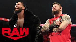 Kevin Owens & Seth Rollins call out Raw Tag Team Title competitors: Raw, March 7, 2022