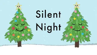Silent Night - Christmas Song - Lyrics 🎄