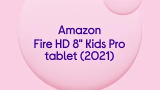 Amazon Fire HD 8" Kids Pro Tablet (2021) - 32 GB, Doodle - Product Overview