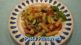 Italian Grandma Makes Pasta Primavera (Pasta with Vegetables)