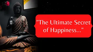 The Happy Monk - Buddha Story | A Story For The Ultimate Secret Of Happiness... !!!