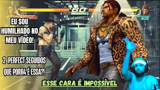 Smzinho Rage Lendário Eddy Capoerista "O JOGO É SEU?!" - Tekken 7 Melhor Momento