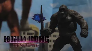 KONG VS SKAR KING | Stop Motion Short