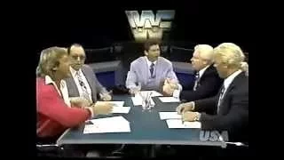 Roddy Piper on Prime Time Wrestling Panel (11-11-1991)