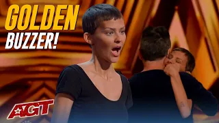 Nightbirde: Girl Fighting Cancer Sings EMOTIONAL Original "It's Ok", Gets Simon's GOLDEN BUZZER!