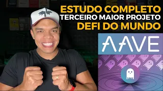 ESTUDO COMPLETO AAVE - O terceiro maior projeto DEFI do mundo tá barato e vou te mostrar o motivo