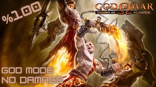 God of War Chains of Olympus God Mode (Very Hard)/No Damage [Flawless Run]