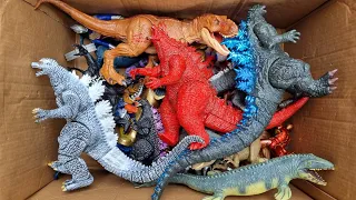 Hunting found Monster Godzilla, Mosasaurus, Dinosaur, T-rex, Kingkong, Ironman, Ultraman