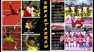 Indonesia vs Thailand | Full game | Sepaktakraw ISTAF Super Series 2011 Finals