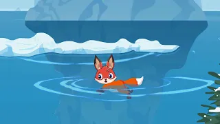 The Arctic Fox  | Nursery Rhyme  |  Nick & Hannah Kids  |  Super Song