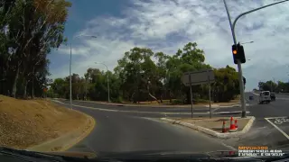 2016-01-01 Kilburn to Adelaide CBD (NAVMAN MiVue580) Driver Record