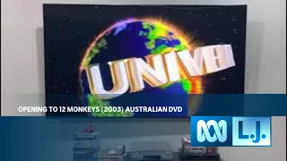 Opening to 12 Monkeys (2003) Australian DVD
