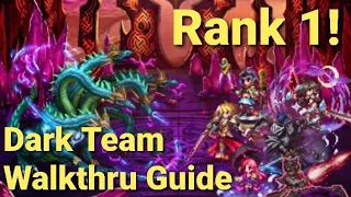 FFBE | Clash of Wills vs Thalassa - Rank 1 - Dark Team No Ang/Chow/Zyrus/NV+