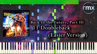 Back to the Future, Part III Soundtrack - 11 Doubleback (Piano Solo - Easier Version) Arrangement