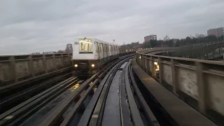 (Métro de Lille) Trajet en MATRA VAL 206 - HP51 sur la LIGNE 1