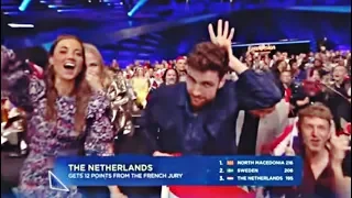 Eurovision 2000-2021 | All the 12 points the Netherlands got in every Eurovision Grand Final