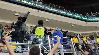 Jan Vesely üçlüğü sonrası, mola esnasında salondaki Bursalılarla tırmanan gerginlikler