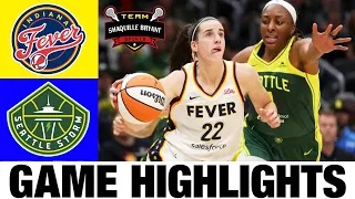 Indiana Fever vs Seattle Storm FULL GAME Highlights | Women's Basketball | 2024 WNBA