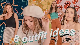 ✯ retro/vintage ~inspired~ outfit ideas! aesthetic 2020 lookbook ✯