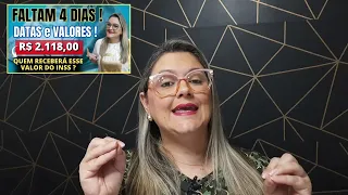 🔴 INSS - FALTAM 4 DIAS ! - QUEM RECEBERÁ R$ 2.118 DO INSS ? - CORTES DA ANIELI