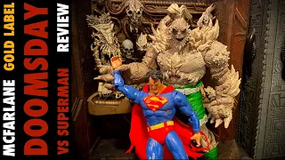 McFarlane- Doomsday vs Superman- Gold Label- 2 pack- Review