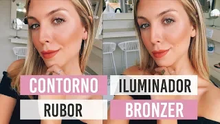 COMO APLICAR CONTORNO, BRONZER, ILUMINADOR Y RUBOR! / She Make Up