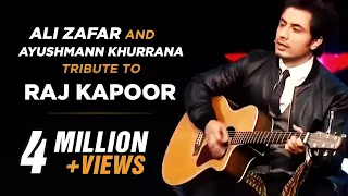 Ali Zafar and Ayushmann Khurrana tribute to Raj Kapoor