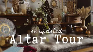 Altar Room Tour // A Folk witch's Altar