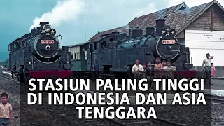 Stasiun Tertinggi Di Indonesia, Bahkan Asia Tenggara! Dan Keindahan Jalur Kereta Api Garut-Cikajang