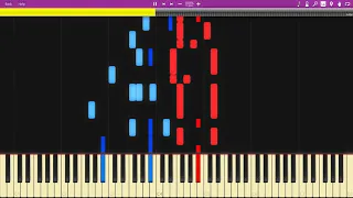 Scott Joplin - Swipesy Cakewalk (1900) [Synthesia Piano Tutorial]