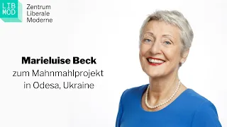 Marieluise Beck zum Mahnmal in Odesa