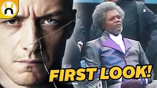 Glass FIRST LOOK at Samuel L. Jackson on Set