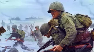 Новая - Call of Duty WWII gameplay  на максимальных настройках 60 fps