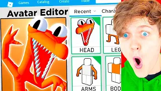 Making *ORANGE* RAINBOW FRIENDS A ROBLOX ACCOUNT!? (OPENED MAIL HACK!)