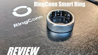 REVIEW: RingConn Smart Ring - Amazing TINY Health Tracker - 24/7 Monitoring, 3 Month Battery Case!