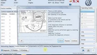 ODIS Training Course VW Audi Seat Skoda Guided Fault Finding Adaptation Erase Dtc's Guided Functions