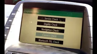 Prius Self Diagnosis Menu -- (screen,battery,touch sensor checks)