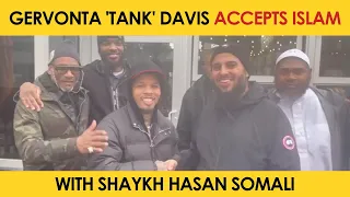 Gervonta 'Tank' Davis Accepts Islam with Shaykh Hasan Somali