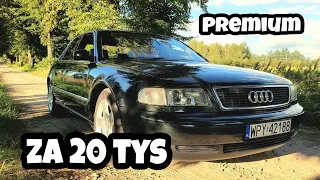 Zielone wnętrze i V8 za 20tys - Audi A8 4.2 V8 '96 10.08.2022 Przysucha