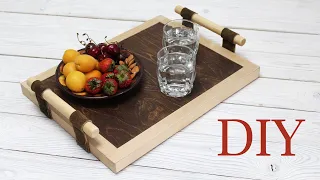 Деревянный Поднос Своими Руками! / DIY / Wooden Tray